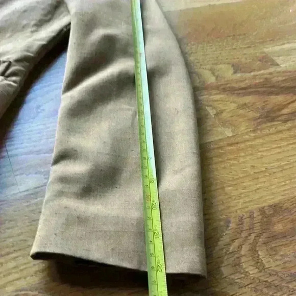 Vintage Tan Blazer by Jacques Saint Laurent for Genelle - Picture 12 of 12